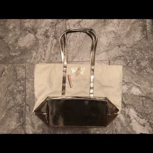 NWT Victoria’s Secret Glitter Canvas & Sequin Tote
